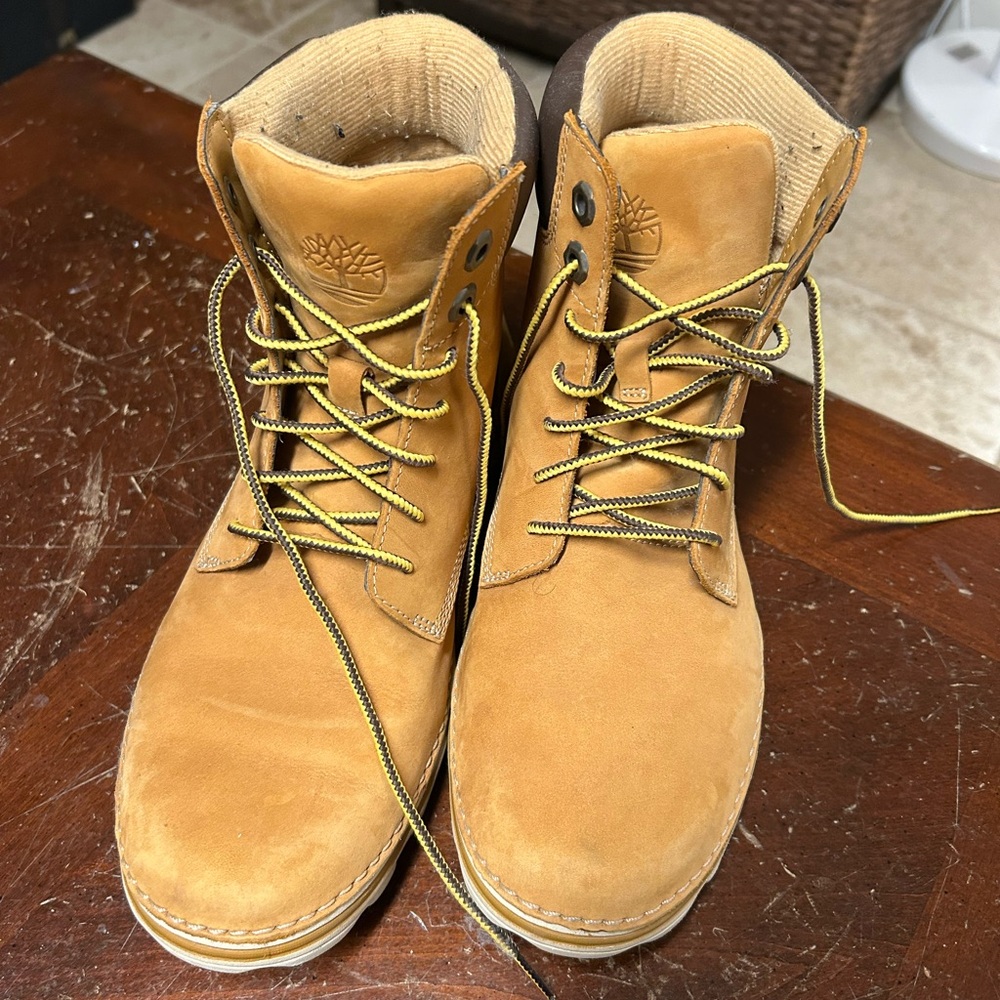 Timberland Men's Tan Leather Boots
